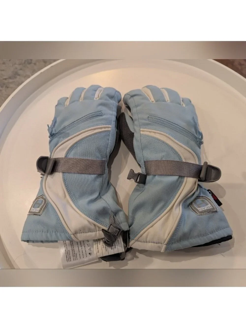 HEAD Winter Warm Sports Gloves Blue & Gray Adult Size small